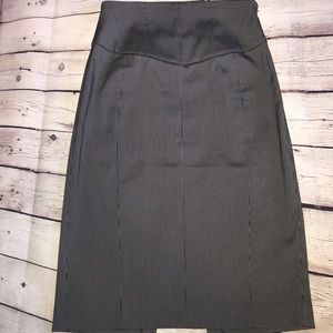 Express high waist pinstripe Skirt